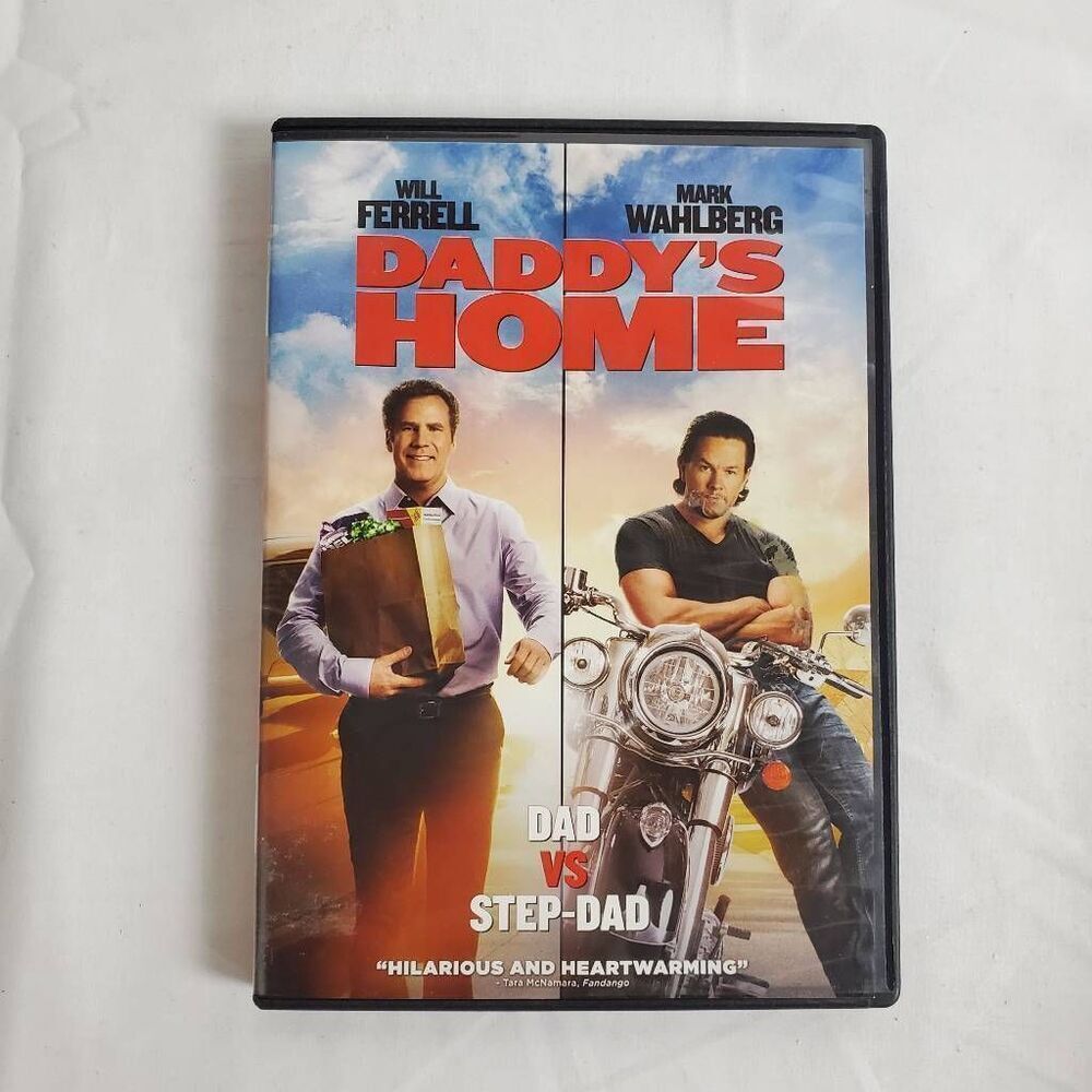 Daddy’s Home DVD Will Ferrell Mark Wahlberg Comedy Family Rivalry